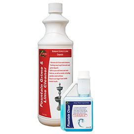 Combo Pack : Hydra Fountain Clear + Fountain Grime and Lime Foam Cleaner